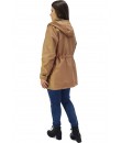 Parka Jaqueta Butu Biru Extra Grande Plus Size Feminino - Ocre